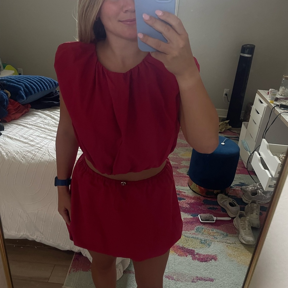 RED BUBBLE SET